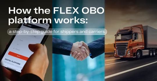 How the FLEXOBO platform works: a step-by-step guide for shippers and carriers