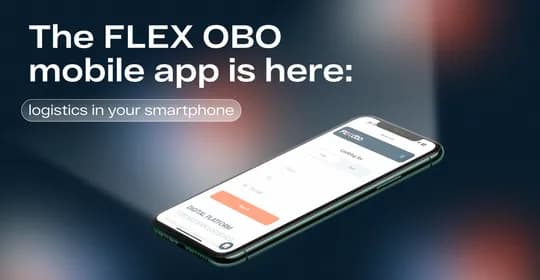 The FLEXOBO mobile app is here: logistics in your smartphone